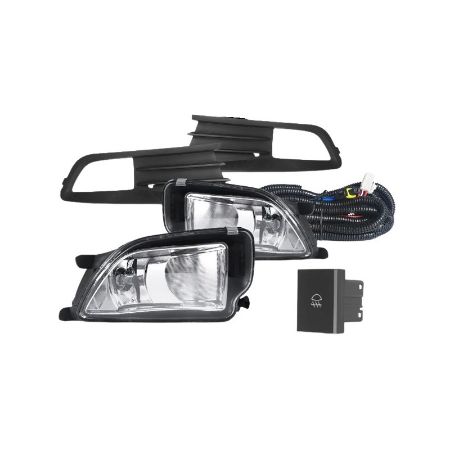 Imagem de Kit Farol de Milha VOLKSWAGEN GOL/VOYAGE com Friso Preto - SUNS ACESSORIOS FGS0002VW