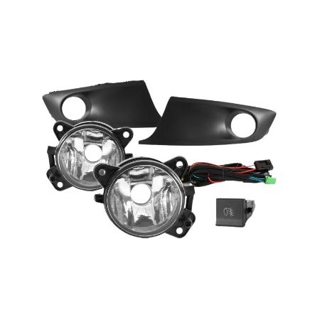 Imagem de Kit Farol de Milha VOLKSWAGEN FOX com Botão Quadrado Pequeno - SUNS ACESSORIOS FGS0051VW