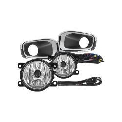 Imagem de Kit Farol de Milha JEEP RENEGADE com Moldura Cromada - SUNS ACESSORIOS FGS0092CY