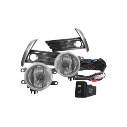 Imagem de Kit Farol de Milha TOYOTA COROLLA Moldura Grafite - SUNS ACESSORIOS FGS0524TA