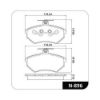 Imagem de Pastilha de Freio Dianteira - COBREQ N896