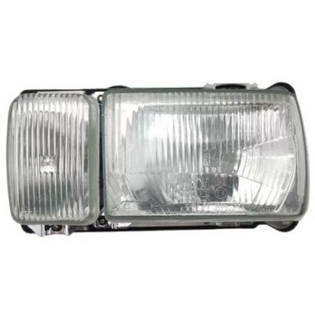 Imagem de Farol Principal VOLKSWAGEN QUANTUM /SANTANA Lado Esquerdo com Auxiliar H4/H3 - IPV 5160047