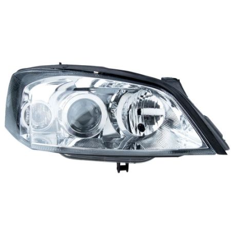 Imagem de Farol Principal CHEVROLET - GM ASTRA Lado Direito Máscara Cromada Regulagem Elétrica sem Motor H1/H7 - ARTEB 160550