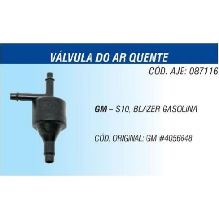 Imagem de Válvula do Ar Quente CHEVROLET BLAZER/S10 - AJE 087116