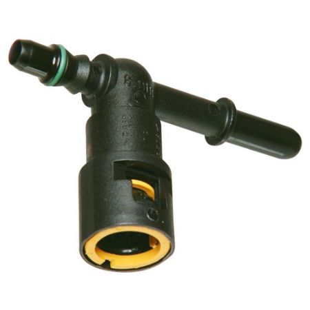 Imagem de Conector da Mangueira T- 3/8 Pol. X 5/16 Pol. X 5/16 Pol. Pop Top - TANCLICK QC106