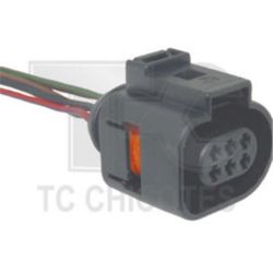 Imagem de Chicote do Corpo TBI e Motor da Trava Elétrica 6 Vias - TC CHICOTES TC1061125