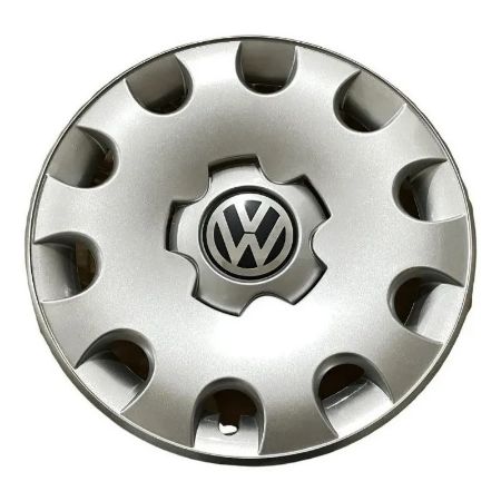 Imagem de Calota Aro 15 Pol. Prata Fixação por Encaixe - VOLKSWAGEN 1C0601147LGJW