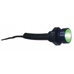 Imagem de Lanterna Mini Spot Preto com Led Verde - DNI DNI0591