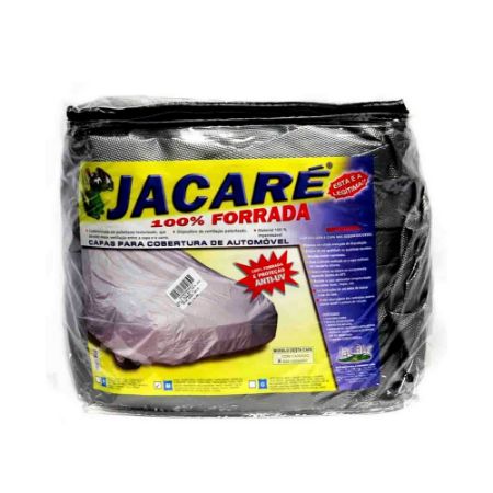 Imagem de Capa para Carro (M) Prata Jacaré 100% Forrada - BEZI 2