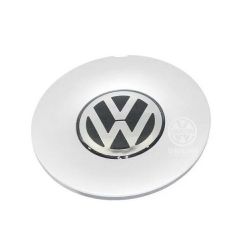 Imagem de Calota de Centro Prata Roda Liga Leve - VOLKSWAGEN 377601149F288