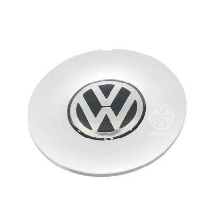 Imagem de Calota de Centro Prata Roda Liga Leve - VOLKSWAGEN 377601149F288