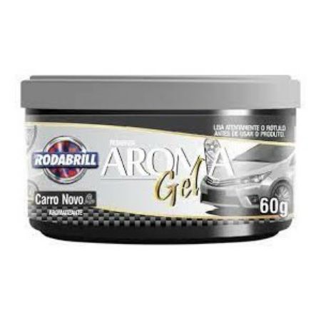 Imagem de Cheirinho Aromatizante Aroma Gel Carro Novo 60g - RODABRILL 13108