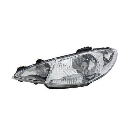 Imagem de Farol Principal PEUGEOT 206/206 SW Lado Esquerdo Monorefletor H4 - AUTOMOTIVE IMPORTS ZN14141385