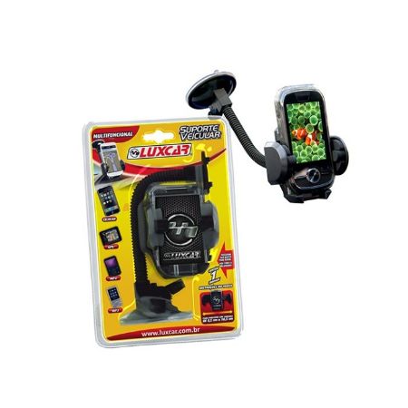 Imagem de Suporte Multifuncional para Celulares, GPS, PDA, MP4MP3 players, Ipod, IPhone - LUXCAR 9255