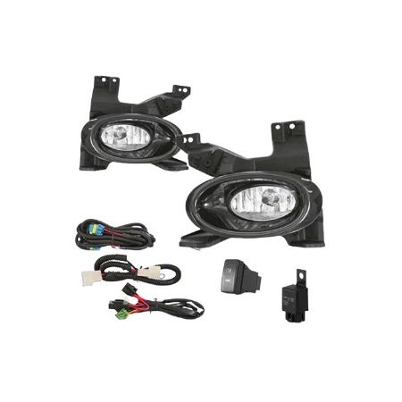 Imagem de Kit Farol de Milha HONDA CITY Aro Preto - AUTOMOTIVE IMPORTS ZN1515023