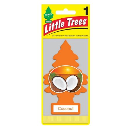 Imagem de Sachê Aromatizador Car-Freshner Little Trees Coconout Aroma Coco Tropical - LITTLE TREES 10317