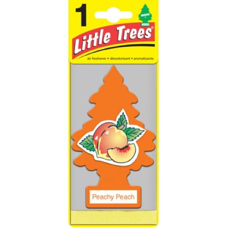 Imagem de Aromatizante Sachê Car-Freshner Peachy Peach Modelo Arvoré - LITTLE TREES 10319