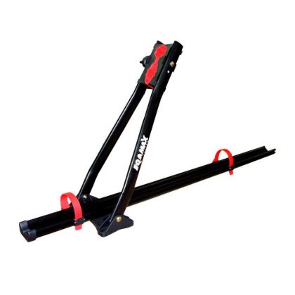 Suporte de Teto Bike EQMAX Velox Alumínio Preto 1 Bike | MercadoCar