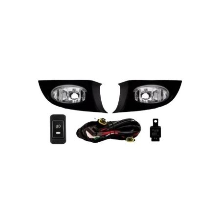 Imagem de Kit Farol de Neblina HONDA FIT com Moldura Preta - ELETRICWAY TG0206007