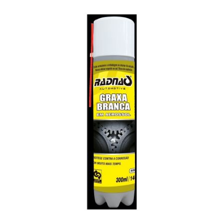 Imagem de Graxa Branca Spray 300ml - RADNAQ RQ606012S