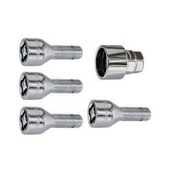 Imagem de Kit de Parafuso Antifurto Chave 17/19mm com 4 Peças - RODAFUSO 31CRAN