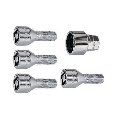 Imagem de Kit de Parafuso Antifurto Chave 17/19mm com 5 Peças - RODAFUSO 31CRAN