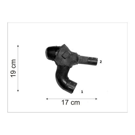 Imagem de Mangueira do Termostato à Bomba D'água CHEVROLET - GM ASTRA/VECTRA - CAUPLAS 4997