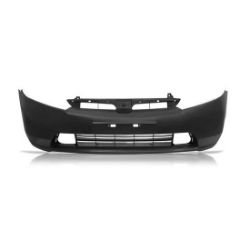 Imagem de Para-choque Dianteiro HONDA CIVIC com Ressalto para Placa Preto Liso - AUTOMOTIVE IMPORTS ZN1616008