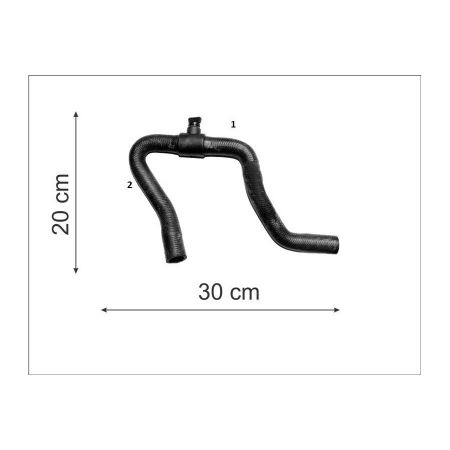 Imagem de Mangueira de Retorno do Aquecedor FIAT STILO - CAUPLAS 8526