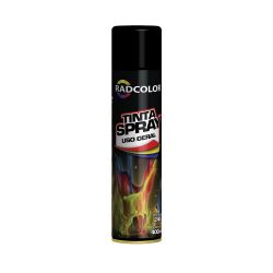 Imagem de Tinta Spray Preto Fosco 400ml - RADNAQ RC210206