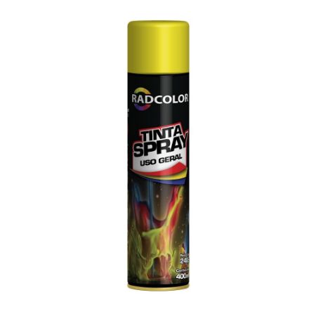 Imagem de Tinta Spray AmaRelo 400ml/250g - RADNAQ RC211006