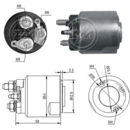 Imagem de Automático de Partida Sistema Valeo - ZM ZM494