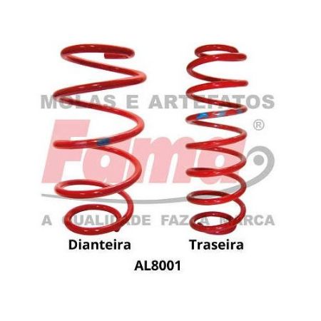 Imagem de Kit Mola Esportiva FORD FIESTA - FAMA / ALIPERTI AL8001