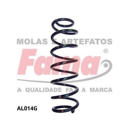 Imagem de Mola de Suspensão Traseira FORD FUSION - FAMA AL014G