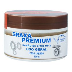 Imagem de Graxa Castanha Sabão de Lítio para uso Geral 250g - MAMMOTH 5040