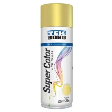 Imagem de Tinta Spray Dourado 350ml/250g - TEKBOND/ADESPEC 23051006900