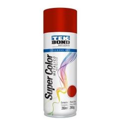 Imagem de Tinta Spray Vermelho Metálica 350ml/250g - TEKBOND/ADESPEC 23301006900