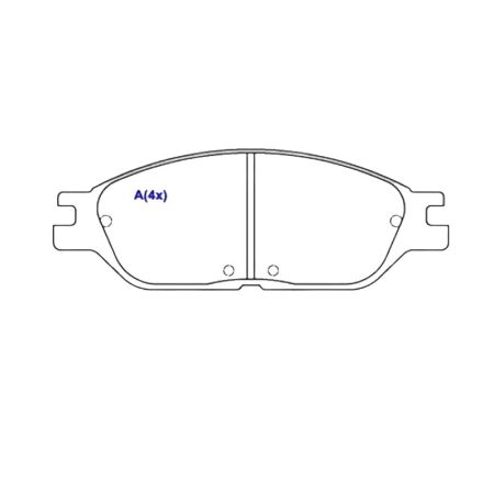 Imagem de Pastilha de Freio Dianteira FORD WINDSTAR - SYL SYL2220