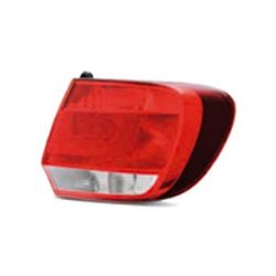 Imagem de Lanterna Traseira VOLKSWAGEN GOL Lado Direito Rubi Borda Cromada - RUFATO 18672