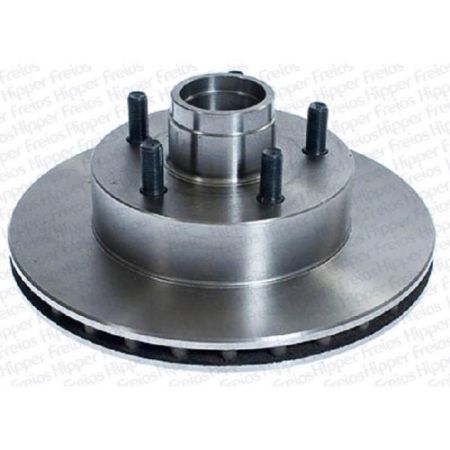 Imagem de Disco de Freio Dianteiro FORD EXPLORER/RANGER Ventilado com Cubo 5 Furos - HIPPER FREIOS HF16H