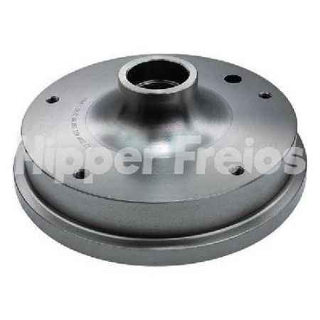 Imagem de Tambor de Freio Dianteiro VOLKSWAGEN FUSCA/KARMANN GHIA com Cubo 5 Furos - HIPPER FREIOS HF62