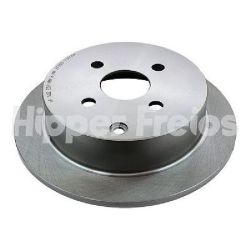 Imagem de Disco de Freio Traseiro TOYOTA COROLLA/FIELDER Sólido 4 Furos - HIPPER FREIOS HF502