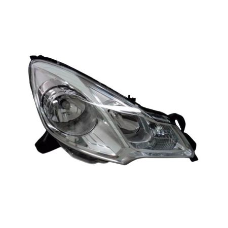 Imagem de Farol Principal CITROEN C3 Lado Direito Máscara Cromada Regulagem Manual - TYC 20E663052B