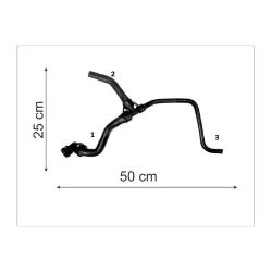 Imagem de Mangueira Entrada do Aquecedor CHEVROLET - GM CORSA/MONTANA - CAUPLAS 905555