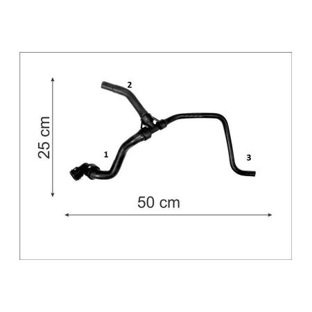 Imagem de Mangueira Entrada do Aquecedor CHEVROLET - GM CORSA/MONTANA - CAUPLAS 905555