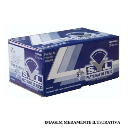 Imagem de Pastilha de Freio Dianteira PEUGEOT 407 Sistema Lucas - SYL SYL1328