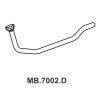 Imagem de Tubo do Motor MERCEDES BENZ 709 sem Freio Motor 3 Pol. - MASTRA MB7002D