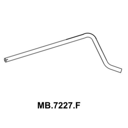 Imagem de Tubo Traseiro Longo 2 Pol. - MASTRA MB7227F