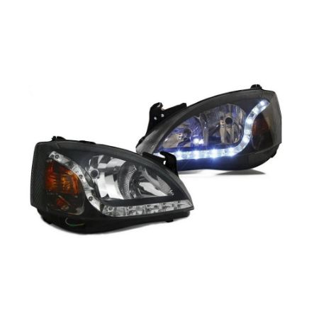 Imagem de Farol Principal (Par) CHEVROLET - GM CORSA Máscara Negra com Led - AUTOMOTIVE IMPORTS ZN222203P