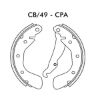 Imagem de Lona de Freio (1X) Sistema Teves - FRAS-LE CB49X